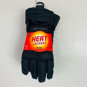Heat Lockers Black Thermal Gloves Men’s L/XL